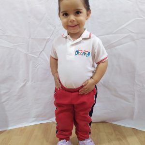 Polo manga corta escuela infantil delphos